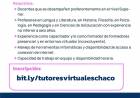 CAPACITACIÓN DOCENTE 2024: EDUCACIÓN ABRE CONVOCATORIA PARA CUBRIR CARGO DE TUTOR VIRTUAL