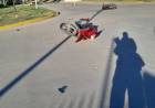 DOS MOTOCICLISTAS LESIONADOS EN UN SINIESTRO VIAL
