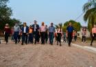 OBRAS PARA PRESIDENCIA ROCA: INAUGURACIÓN DE RIPIO Y CORDÓN CUNETA PARA LA COMUNIDAD