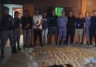 SECUESTRARON MÁS DE 64 KILOS DE MARIHUANA Y DETUVIERON A SEIS PERSONAS EN UN ALLANAMIENTO