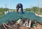 INTERCEPATRON UN CAMIÓN CON 16 TONELADAS DE CHATARRA CON IRREGULARIDADES