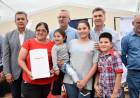 EL GOBERNADOR ZDERO ENTREGÓ, ESTA TARDE, VIVIENDAS EN CONCEPCIÓN DEL BERMEJO