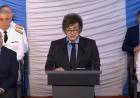JAVIER MILEI HABLÓ DE UNA "RECONCILIACIÓN" ENTRE LA SOCIEDAD Y LAS FUERZAS ARMADAS