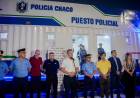 MÁS SEGURIDAD PARA RESISTENCIA: EL GOBERNADOR ZDERO INAUGURÓ UN DESTACAMENTO POLICIAL Y UN CENTRO DE MONITOREO CON 11 CÁMARAS EN EL PARQUE DE LA DEMOCRACIA