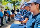 CASA DE GOBIERNO: 75 NUEVOS UNIFORMES PARA EFECTIVOS POLICIALES