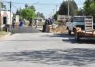 EL MUNICIPIO DE VILLA ÁNGELA REPARO EL BACHE DE LA CALLE SOLDADO FERNÁNDEZ Y AVENIDA BITTEL