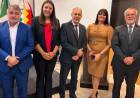 EL MINISTRO DE GOBIERNO, JORGE GÓMEZ, ACOMPAÑÓ LA ASUNCIÓN DE LA NUEVA JUEZA DE MENORES DE SÁENZ PEÑA