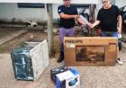 RECUPERARON ELECTRODOMÉSTICOS SUSTRAÍDOS DE SU CASA