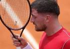 DJOKOVIC SALIÓ A BANCAR AL ARGENTINO FEDERICO GÓMEZ