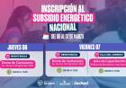 OPERATIVO DE INSCRIPCIÓN AL SUBSIDIO ELÉCTRICO NACIONAL EN RESISTENCIA E ISLA DEL CERRITO