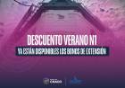 DESCUENTO VERANO: YA ESTÁN DISPONIBLES LOS BONOS DE EXTENSIÓN DEL DESCUENTO VERANO PARA LOS USUARIOS N1