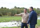 REPAVIMENTACIÓN DE LA AV. 9 DE JULIO: CONTINÚAN LOS TRABAJOS DE LIMPIEZA EN LAGUNAS Y CANALES DE LA LIGURI
