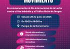 FORTALEZA EN MOVIMIENTO: JORNADA POR EL DÍA INTERNACIONAL DE LA LUCHA CONTRA LAS DROGAS