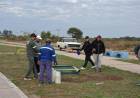 LA MUNICIPALIDAD AVANZA CON FORESTACIÓN, ILUMINACIÓN Y NUEVOS ESPACIOS DEPORTIVOS EN EL ACCESO NORTE