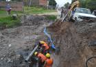 RESISTENCIA: SAMEEP RESTABLECE EL SERVICIO DE AGUA POTABLE EN VILLA LUZURIAGA, TRAS REPARACIÓN DE CAÑERÍA