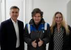 BS. AS: EL GOBERNADOR ZDERO SE REUNIÓ CON EL PRESIDENTE MILEI