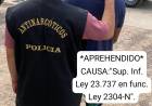 DETIENEN A OTRO HOMBRE INVESTIGADO POR NARCOTRÁFICO