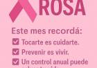 MUNICIPALIDAD DE VILLA ÁNGELA: LAURA GARCÍA NIZ HABLÓ SOBRE EL MES DE CONCIENTIZACIÓN DEL CÁNCER DE MAMA Y EL VETO POR EL CAMIÓN ATMOSFÉRICO