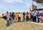 VILLA ÁNGELA VUELA 2025: EL INTENDENTE ADALBERTO PAPP VALORÓ EL EVENTO AERONÁUTICO EN EL AEROCLUB LOCAL