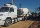 EL INTENDENTE PAPP SUPERVISÓ EL AVANCE DE LA OBRA DE PAVIMENTO EN CALLE DARWIN
