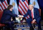 TRUMP Y MILEI SELLAN "ACUERDO MARCO DE COMERCIO E INVERSIÓN RECÍPROCA"