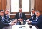 BS. AS: ZDERO SE REUNIÓ CON ADORNI Y SANTILLI EN CASA ROSADA