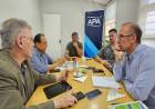 PROVINCIA, VIALIDAD NACIONAL Y COREBE COORDINAN ACCIONES PARA INTERVENIR EN LOS TERRAPLENES DEL PUENTE LAVALLE