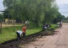 VILLA ÁNGELA:  NUEVOS TRABAJOS DE RIPIO Y CUNETEO