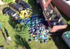 FRENARON A TIROS UN CONVOY DE 19 VEHÍCULOS CON 88 TONELADAS DE DROGAS