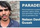CASO GUSAK: REITERAN UNA RECOMPENSA DE $5 MILLONES PARA QUIEN APORTE DATOS SOBRE SU PARADERO