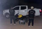 EFECTIVOS ENCONTRARON UNA MOTOCICLETA CON PEDIDO DE SECUESTRO