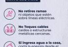 ANTE LLUVIAS: RECOMENDACIONES PARA PREVENIR ACCIDENTES ELÉCTRICOS