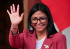 DELCY RODRÍGUEZ ASEGURÓ QUE LOS VENEZOLANOS ESTÁN EN LA ETAPA DE “RECUPERAR LA ESPERANZA Y ALENTAR LA CONFIANZA”