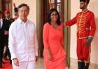 DELCY RODRÍGUEZ Y PETRO SE REUNIERON EN CARACAS CON EJE EN CUESTIONES DE SEGURIDAD