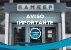 SAMEEP RECORDÓ EL CRONOGRAMA DE VENCIMIENTOS DE LAS FACTURAS DEL SERVICIO HASTA FIN DE AÑO