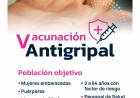 VACUNACIÓN ANTIGRIPAL: SALUD RECUERDA LA IMPORTANCIA DE INMUNIZAR A LOS GRUPOS DE RIESGO