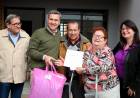 ZDERO ENTREGÓ VIVIENDAS EN LA CHACRA 214 Y DESTACÓ LA RECUPERACIÓN DE LA CONFIANZA EN EL IPDUV
