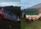 UNA MUJER MURIÓ TRAS UN TRIPLE CHOQUE ENTRE DOS CAMIONES Y UNA CAMIONETA EN MACHAGAI