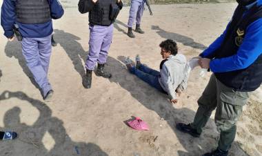 GENTES RURALES DETUVIERON A UN SUJETO CON DROGAS