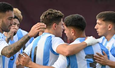 LA SELECCIÓN ARGENTINA SUB 23 LE GANÓ OTRO AMISTOSO A PARAGUAY