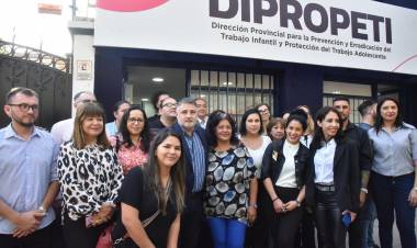 EL GOBIERNO PROVINCIAL HABILITÓ LA NUEVA OFICINA DE LA DIPROPETI