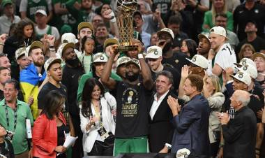 FINALES DE LA NBA: BOSTON CELTICS DERROTÓ A DALLAS MAVERICKS Y LOGRÓ SU 18° ANILLO