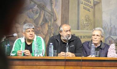 LA CGT RINDE HOMENAJE A JUAN PERÓN