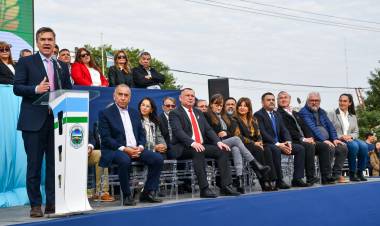 LA LEONESA: EL GOBERNADOR ZDERO ACOMPAÑÓ EL 80º ANIVERSARIO DE LA LOCALIDAD Y HABILITÓ EL CENTRO DE ESTIMULACIÓN TEMPRANA “DESPERTARES”