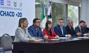 ZDERO PRESENTÓ HOY EL “PLAN ESTRATÉGICO PARTICIPATIVO CHACO +20”