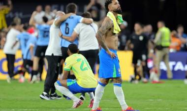 COPA AMÉRICA: LA ESTIRPE DE URUGUAY ELIMINÓ A UN POBRE BRASIL