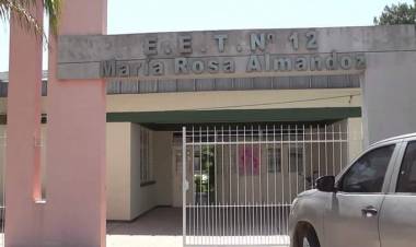 CASTELLI: LA ESCUELA DE EDUCACIÓN TÉCNICA N° 12 SUSPENDIÓ LAS CLASES PRESENCIALES POR CASOS DE GRIPE A
