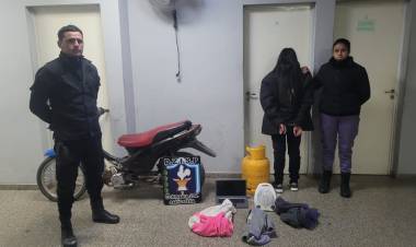 DETUVIERON A UNA MUJER CON VARIOS BIENES AJENOS