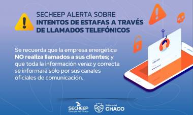 SECHEEP ALERTA SOBRE INTENTOS DE ESTAFAS TELEFÓNICAS