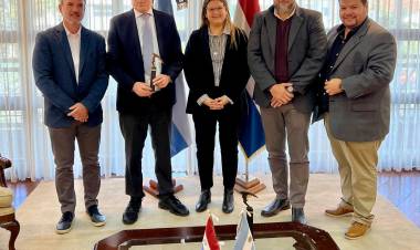 CHACO FORTALECE LAZOS CON LA EMBAJADA ARGENTINA EN PARAGUAY
